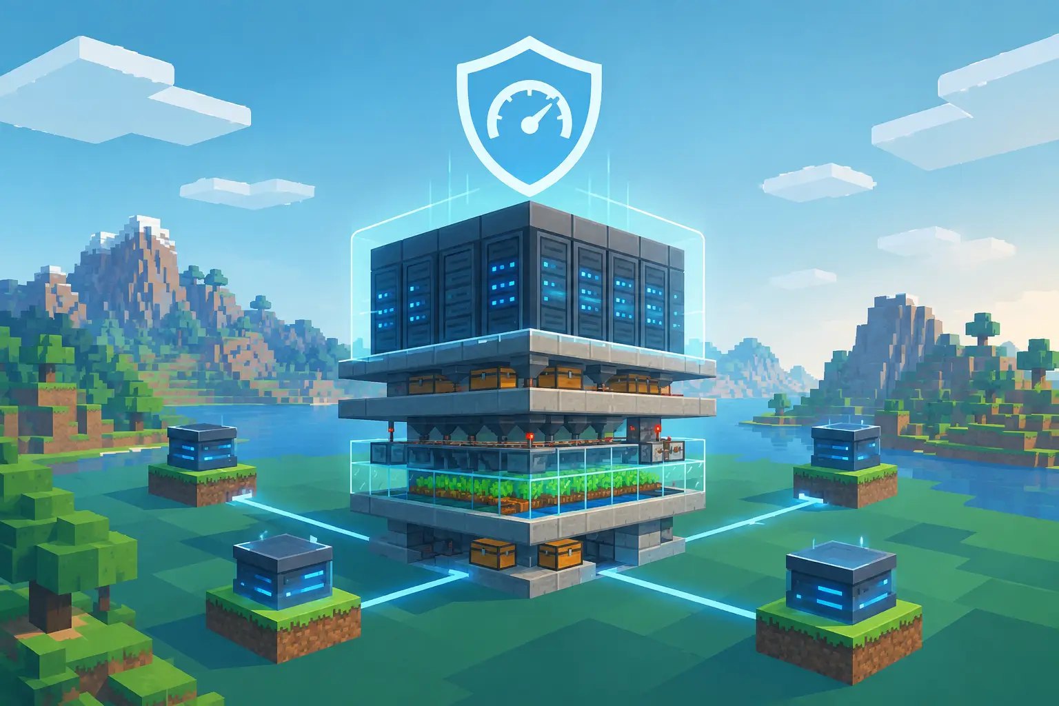 Инфраструктура, которая держит сервер Minecraft на 20 TPS