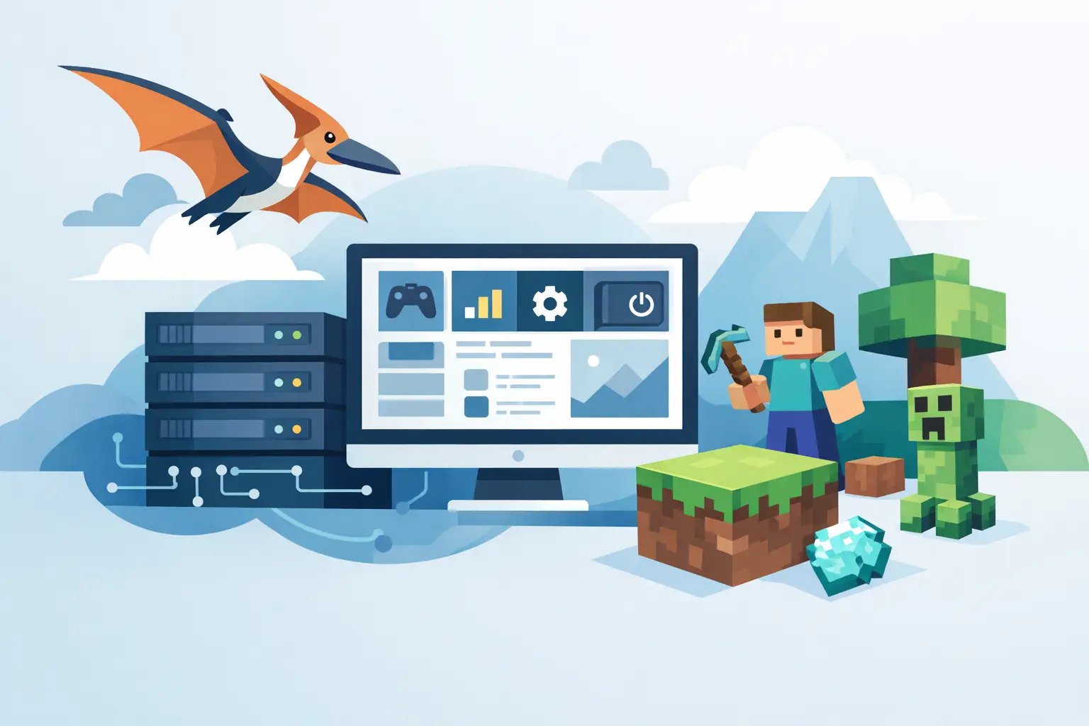 Панель Pterodactyl: гайд для владельца сервера Minecraft